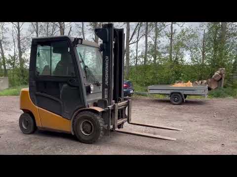 Video: Jungheinrich 425 330ZT gaffeltruck diesel 1