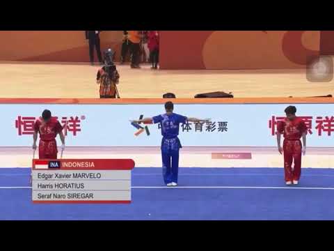 INDONESIA MEN’S DUILIAN 🥇|| HARRIS HORATIUS, EDGAR XAVIER MARVELO, SERAF NARO SIREGAR