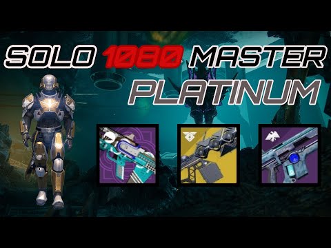 Titan: Solo 1080 Master Nightfall (Platinum Rank) NO Pinnacles - Savathun's Song - Destiny 2
