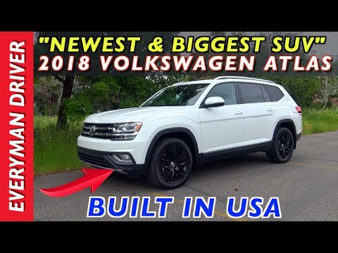 Here's the 2018 Volkswagen Atlas SUV on Everyman Driver