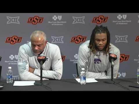K-State Men's Basketball | Postgame Press Conference at Oklahoma State
