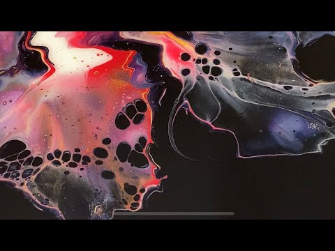Stunning! Acrylic Pouring A Dutch Pour Diptych - Do's and Don't Challenge With Rinske Douna