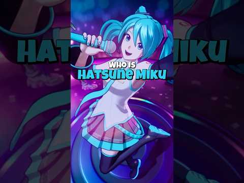 Who is Hatsune Miku #hatsunemiku #shorts #gaming #fortnite #vocaloid #anime