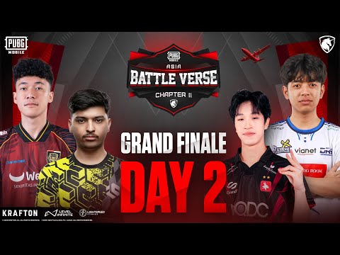 PUBGM BATTLE VERSE ASIA CHAPTER II - FINALS DAY 2 | FT. #AE #BTR #BOOM #GEEKAY #IC #EA #DRS #DX #ALL