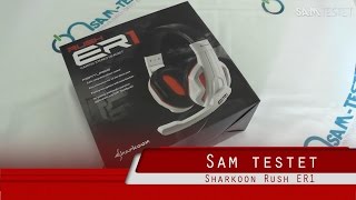 Sharkoon Rush ER1 [HD] Deutsch Gaming Headset