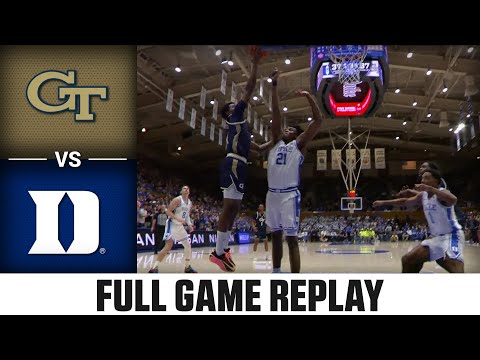 Georgia Tech vs. Duke Full Game Replay | 2025-26 ACC Men's Basketball