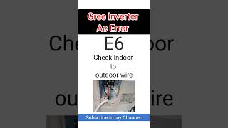 Download lagu Gree Inverter AC E6 Error Code Solution | Shorts mp3