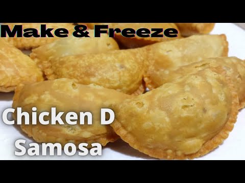Chicken D Samosa recipe by flavour feast ||Make&store Samosa recipe 😋