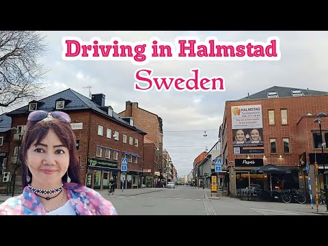 Driving in Halmstad : One Of Many Beautiful Cities in Sweden