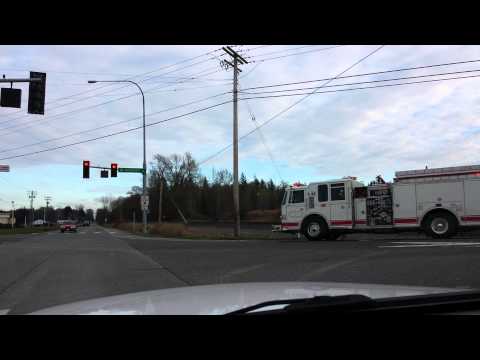 Whatcom County Fire District 7 Engine E 46 Responding