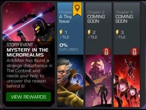 Marvel: Contest of Champions - Mystery in the Microrealms Story Event [story]