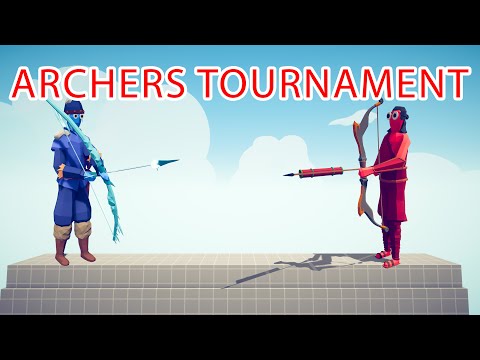 ALL ARCHERS TOURNAMENT - Totally Accurate Battle Simulator TABS
