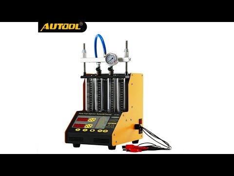 Обзор Autool CT-150 Стенда для промывки форсунок