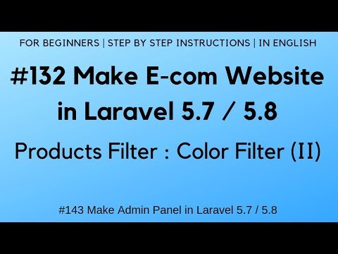 7 Make Admin Panel in Laravel 5 6 | Display Error Message on Login Failure | Logout Process