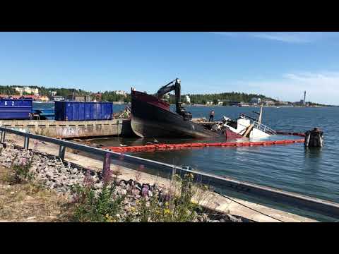 Här går Hafborg i graven i Hudiksvall