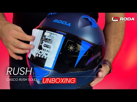 CASCO RODA RUSH MORADO MICA MORADA ABATIBLE SVS