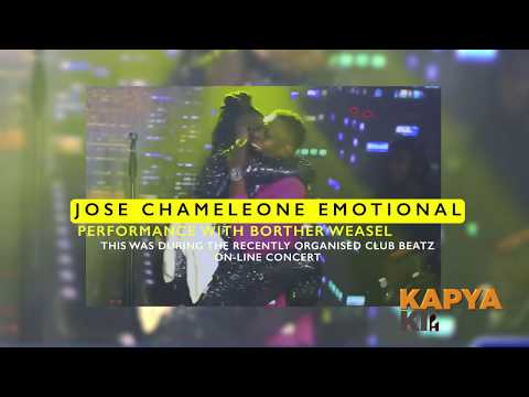 KAPYA KI??? Jose Chameleone's Emotional performance with young brother