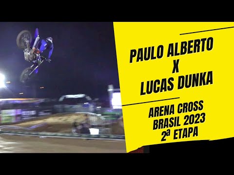 Arena Cross Brasil 2023 - Duelo 1x1 entre os pilotos Paulo Alberto e Lucas Dunka em Jundiaí (SP)