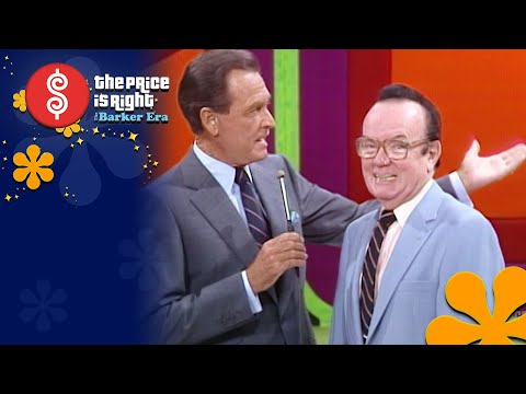 Bob Barker Celebrates Johnny Olson’s Birthday on The Price Is Right - The Price Is Right 1985