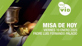 Misa de hoy ⛪ Viernes 10 Enero de 2025, Padre Luis Fernando Palacio #TeleVID #MisaDeHoy #Misa