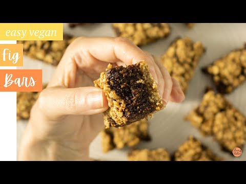 Easy Vegan Fig Bars
