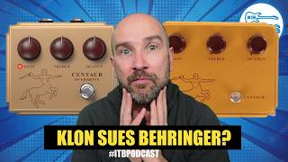 NEWS: Klon Sues Behringer Over Centaur Overdrive! #ITBPodcast