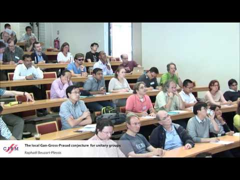 Raphaël Beuzart-Plessis:  The local Gan-Gross-Prasad conjecture for unitary groups