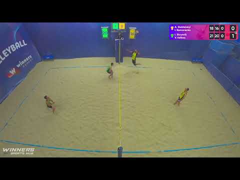 14:35 A.Stebletskyi / I.Romanenko - I.Skrynnik / V.Kelbas | Winners Beach Volleyball
