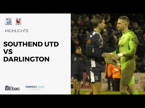 Southend United 2-1 Darlington - FA Trophy - 2022/23