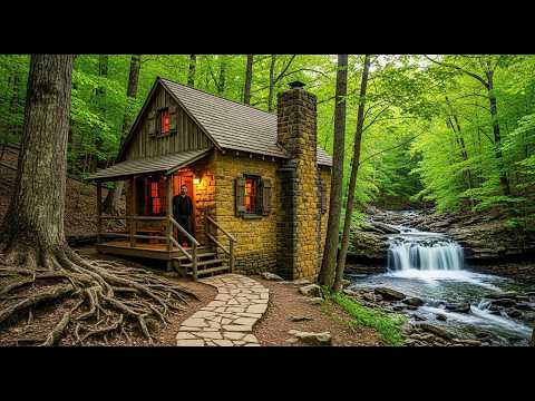 90 Days Alone in the Forest — Building an Off-Grid Dream House by a  | Full Start to Finish Build
