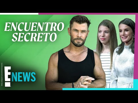 ENCUENTRO SECRETO ENTRE CHRIS HEMSWORTH Y LA INFANTA SOFÍA ORGANIZADO POR LA REINA LETIZIA