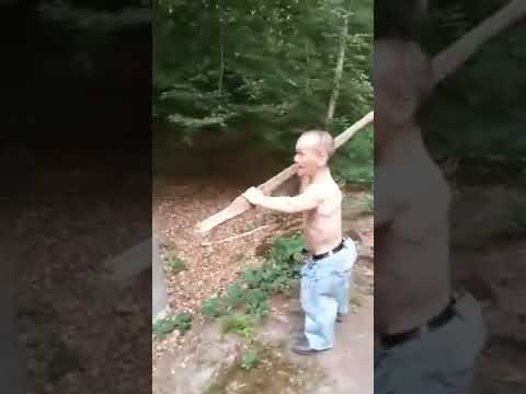 Pepzwerg Kalli verliert Schlägerei mit Baum