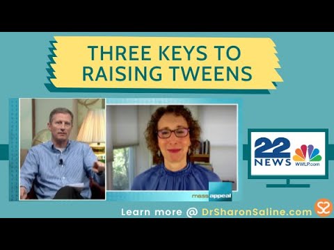 Three Keys to Raising Tweens | 22 News Interviews Clinical Psychologist Dr. Sharon Saline, Psy.D.