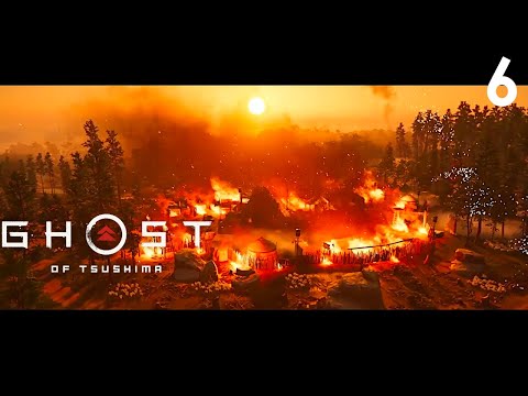 BURNING THE LOG BASE | GHOST OF TSUSHIMA Gameplay Walkthrough PS4 Part 6