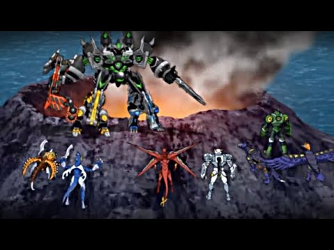 Mechtavius Destroyer vs Dan & Gunz & Shun & Marucho - Bakugan Mechtanium Surge (Episode 45)