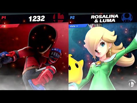 FireThePyro (Mii Brawler 1232) vs Lumeckos (Rosalina & Luma) - LSF - WGA Smash Husky Expo Colosseum