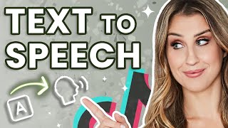 How to Use TikTok Text to Speech