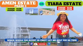 Tiara Estate Or Amen Estate Phase 3, Affordable C of O Lands For Sale Along Lekki Epe Expressway!