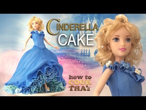 辛德瑞拉蛋糕TUTORIAL如何烹調，安里爾東 (CINDERELLA CAKE TUTORIAL How To Cook That Ann Reardon)
