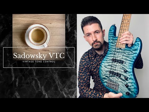 Sadowsky VTC Vintage Tone Control || demonstration