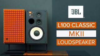 Video thumbnail for JBL L100 Classic MkII Loudspeaker: Yesterday's Look, Today’s Technology 🔊 by Audio Advice