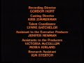 Capitol Critters End Credits 1992