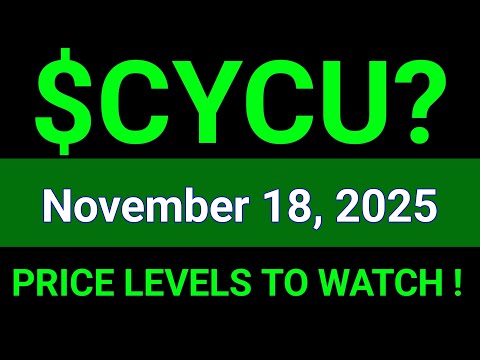 CYCU Stock (Cycurion Inc.) CYCU Stock Technical Analysis | November 18, 2025