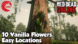 Vanilla Flower Locations RDR2 Online - Red Dead Online Vanilla Flower Location Guide