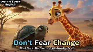 Don't Fear Change | Learn To Bend | The Giraffe Who Refused to Bend | Moral Short Story in English