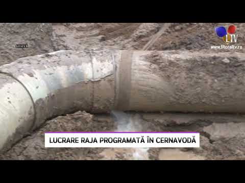 Lucrare RAJA programată în Cernavodă - Litoral TV