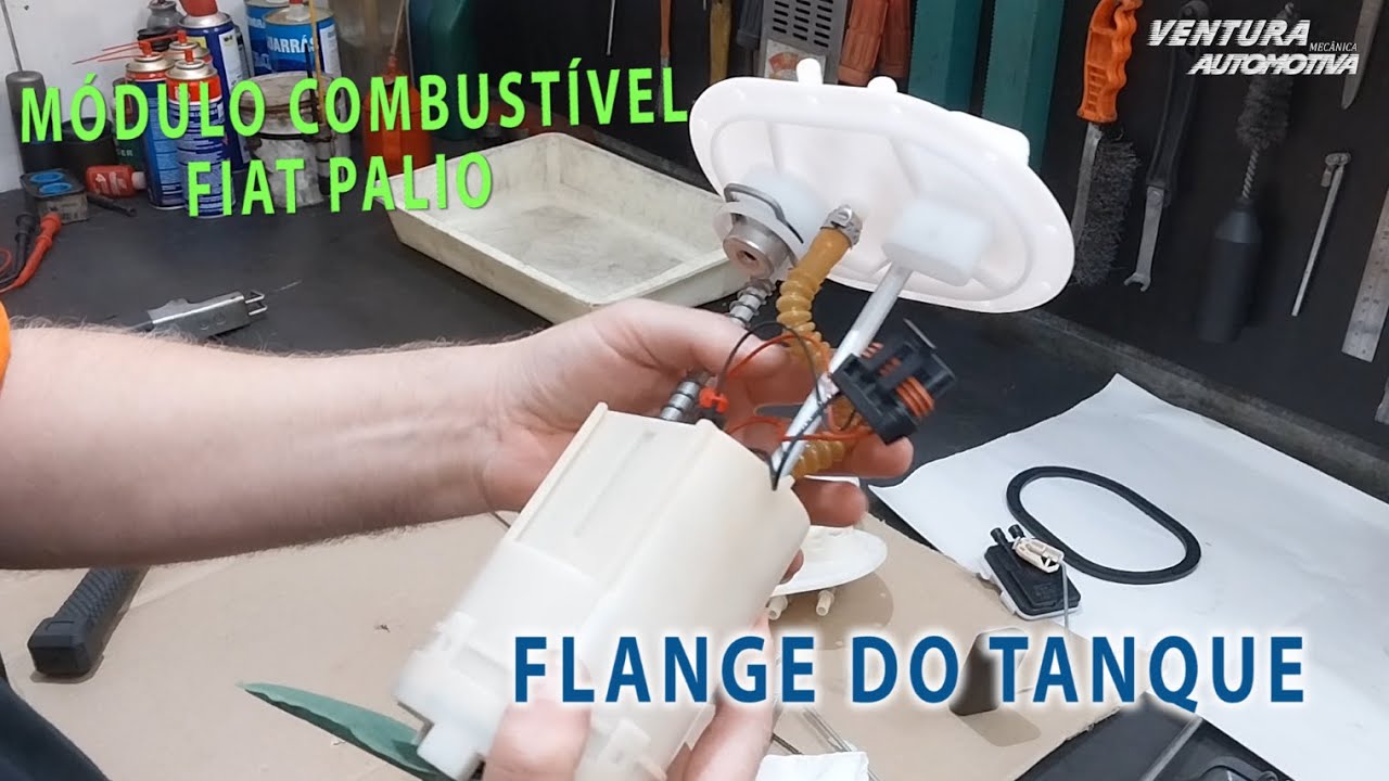 Trocando flange do tanque - Fiat Palio