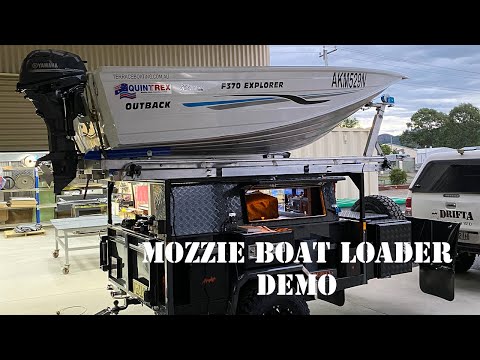 DOT CAMPING TRAILER WITH MOZZIE BOAT LOADER