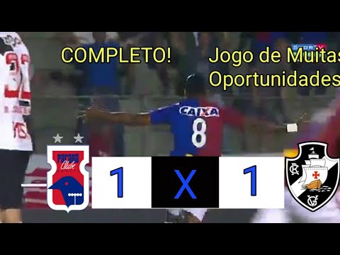 Paraná 1 x 1 Vasco - Melhores Momentos & Gols(COMPLETO)