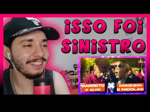 MIKEZIN E NÍCOLAS WALTER X GURI E BARRETO | SEMIFINAL | 267ª Batalha da Aldeia | REACT BAUEB